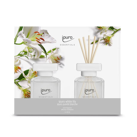 Ipuro diffuseur de parfum lys blanc 2 x 50 ml