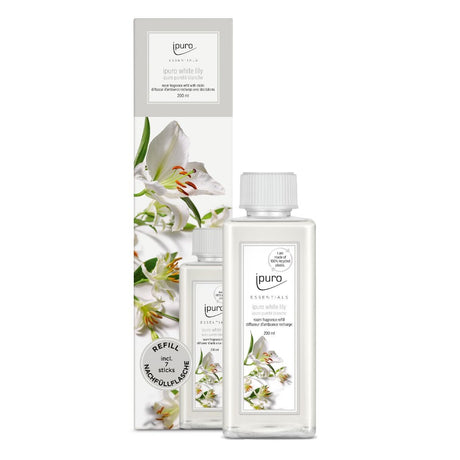 Recharge diffuseur de parfum Ipuro lys blanc 200ml