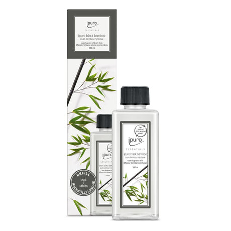 Recharge diffuseur de parfum Ipuro bambou noir 200ml