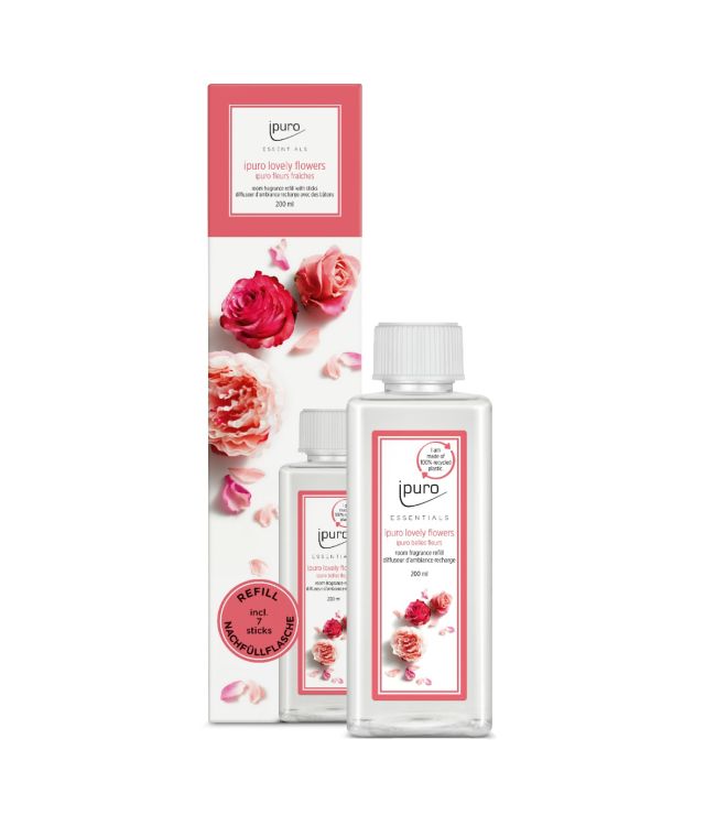 Ipuro geurdiffuser recarga hermosas flores 200ml