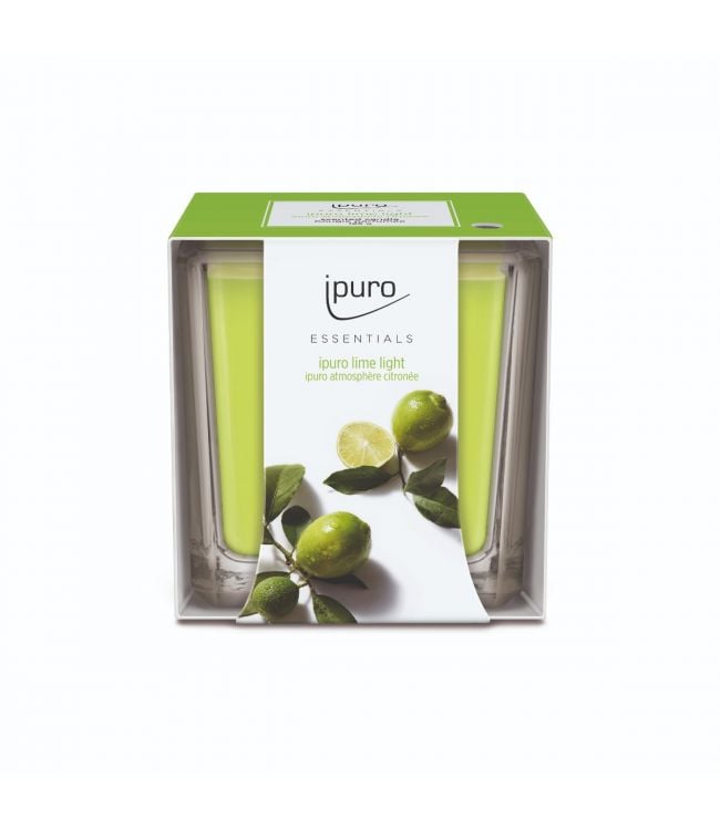 Ipuro parfumé à la bougie LIME LIGHT 125GR.