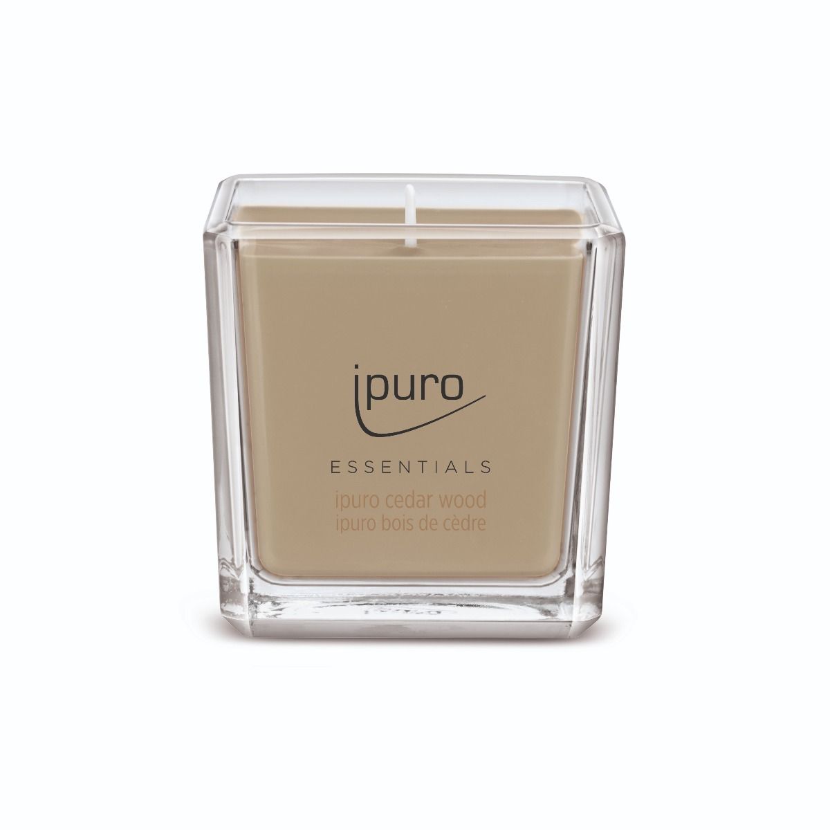 Bougie parfumée Ipuro bois de cèdre 125gr.