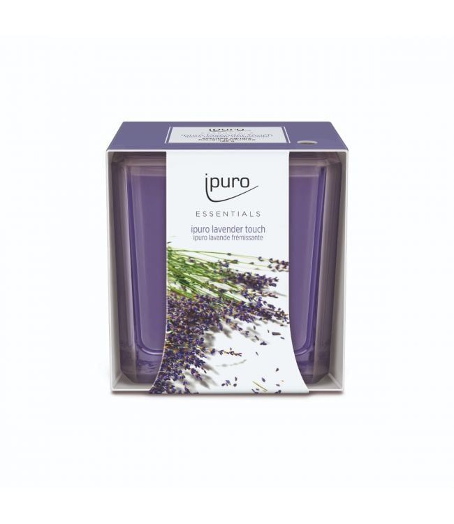 Ipuro duftende stearinlys Lavander Touch 125gr.