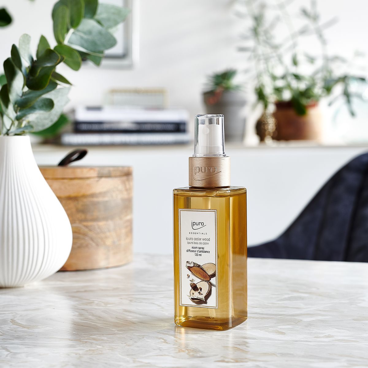 Spray d'ambiance bois de cèdre Ipuro 120ml