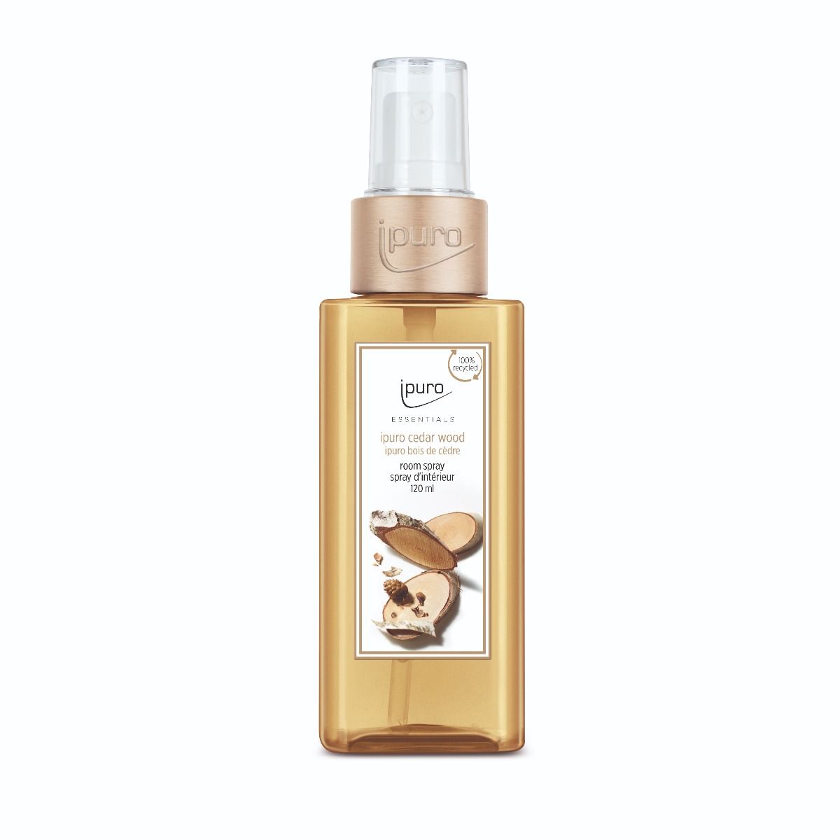 Spray d'ambiance bois de cèdre Ipuro 120ml