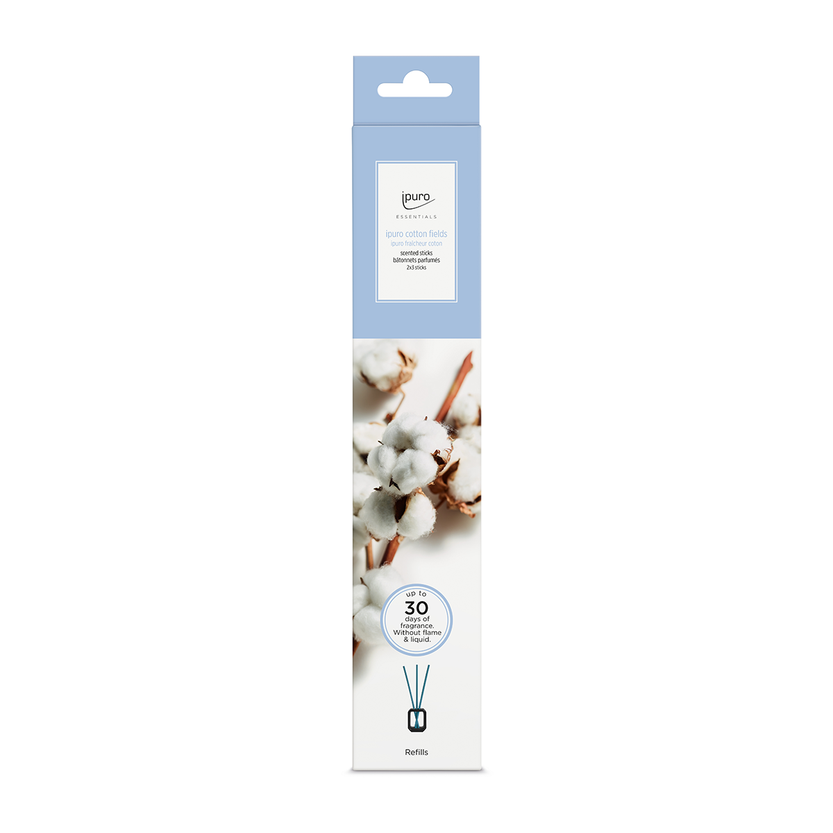 Ipuro bâtons parfumés champs de coton