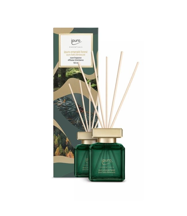 Diffuseur de parfum Ipuro forêt d'émeraude 100ml