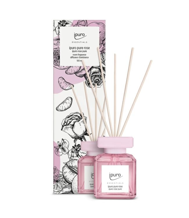 Diffuseur de parfum Ipuro rose pure 100ml