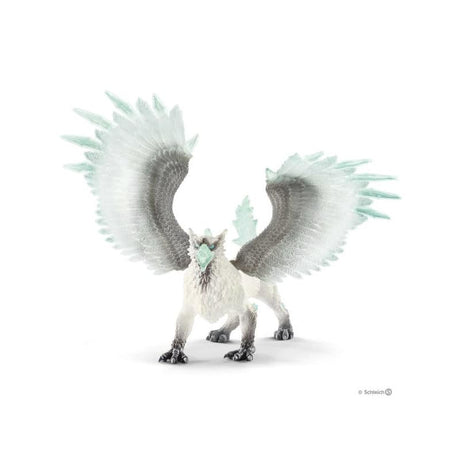 Créatures Schleich Eldrador - Griffon de glace - Figurine de jeu - Jouets pour enfants pour garçons et filles - 7 à 12 ans