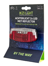 Ikzi Luce posteriore a 2 LED By Way Battery Card