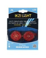 Ikzi light rear light dice battery 50 80mm