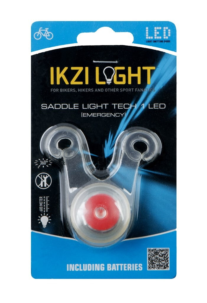 IKzi-Light LED zadnja luč, ki se pritrdi pod sedlo 1411150