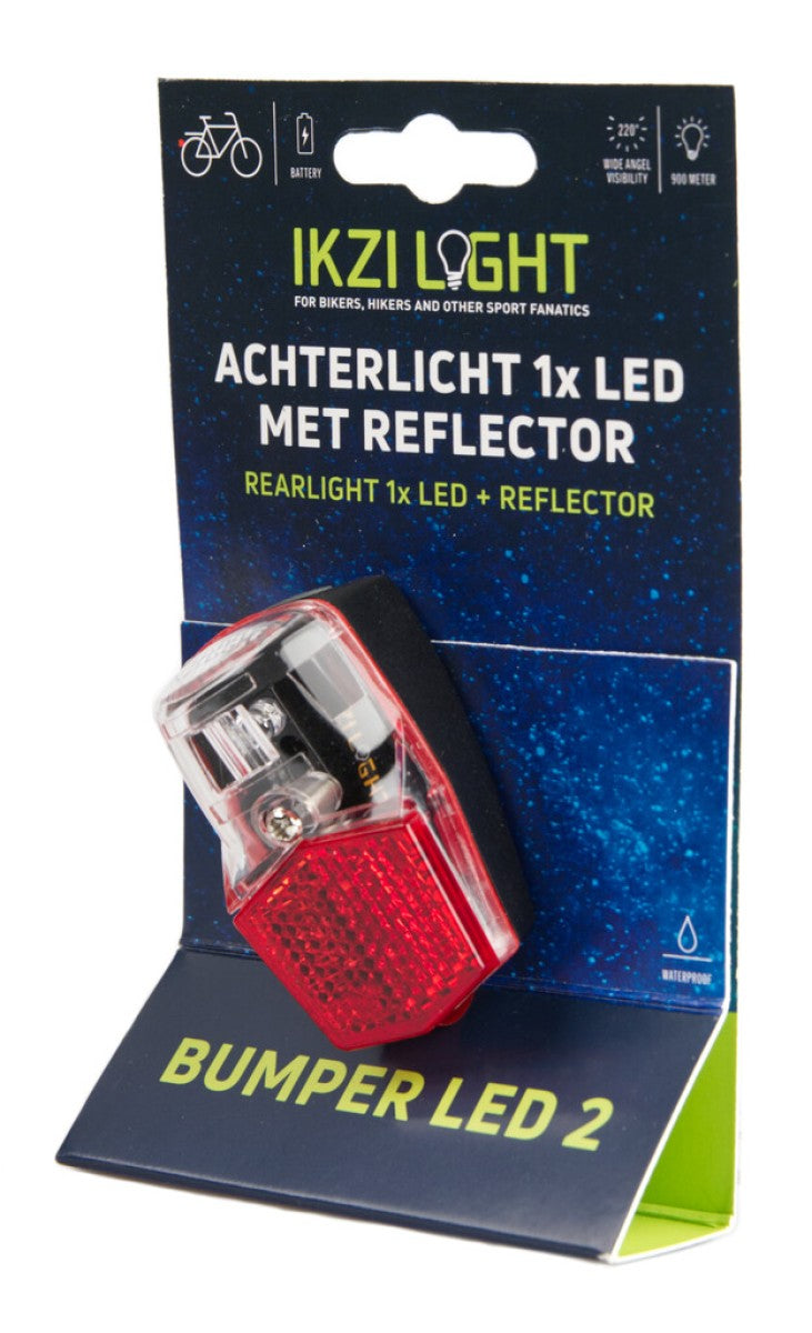 Fender de lumière arrière légère ikzi 1xled avec inspection E1