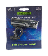 Les phares Ikzi Light Alu ont mené M. Brightside Hi-Tech Batt.