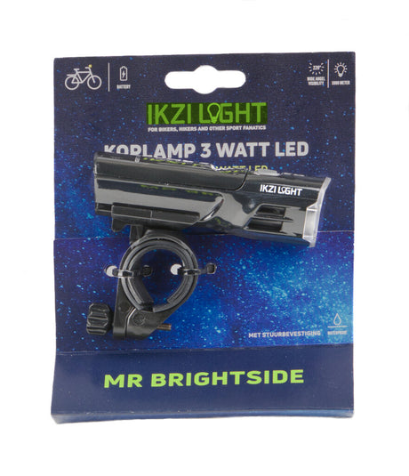 Les phares Ikzi Light Alu ont mené M. Brightside Hi-Tech Batt.