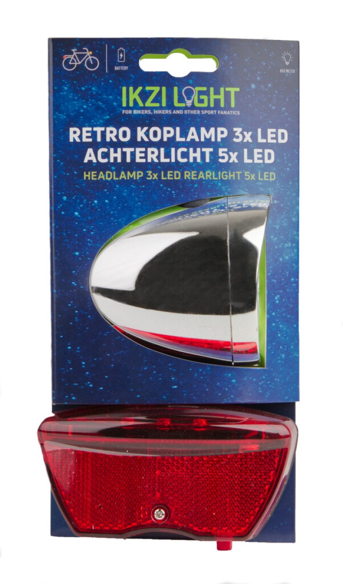 Éclairage Éclairage Retro LED Batterie en argent rouge