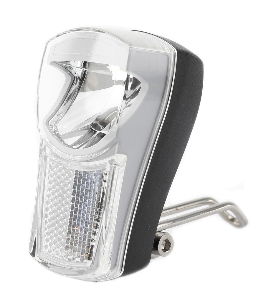 Ikzilight Headlight Le boss, 1 LED blanc 20lux. Y compris le support et les batteries (paquet suspendu)