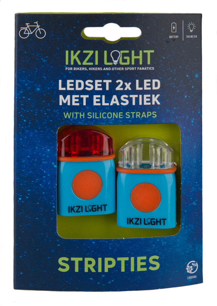 Ensemble d'éclairage ikzi stripties bleu