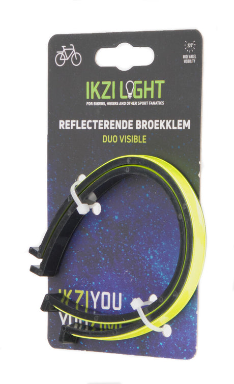 IKZI Reflecterende broekklemmen IkziLight Duo Visible set à 2 stuks