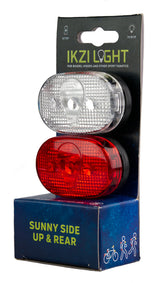 Ensemble d'éclairage ikzi 3-LED ovale