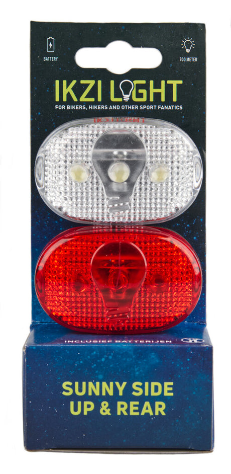 Ensemble d'éclairage ikzi 3-LED ovale