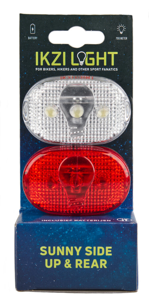 Ensemble d'éclairage ikzi 3-LED ovale