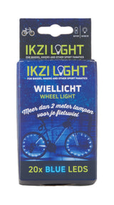 Éclairage de roue Ikzi pour 2 roues - LED bleus