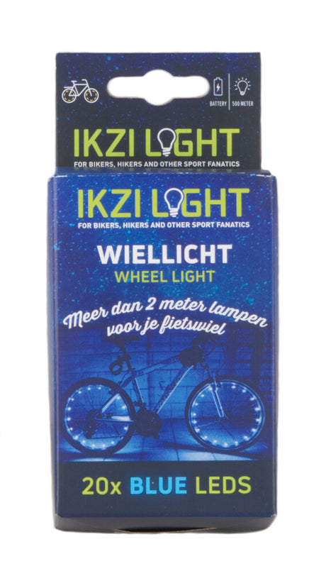 Éclairage de roue Ikzi pour 2 roues - LED bleus
