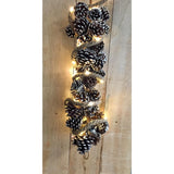 Corde de jute des collections naturelles avec 20 LED 100cmx1,2cm
