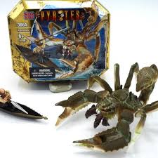 Mega marques méga blocs pyrates rasoir écailles de crabe avec bateau et figurine