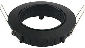 Spot encastrable Enzo orientable 50mm rond noir - 5013310