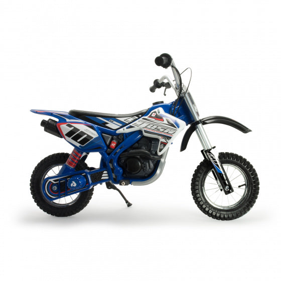 Injusa x-trène bleu chasseur électrique pour enfants vélo moteur bleu