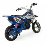 Injusa x-trène bleu chasseur électrique pour enfants vélo moteur bleu