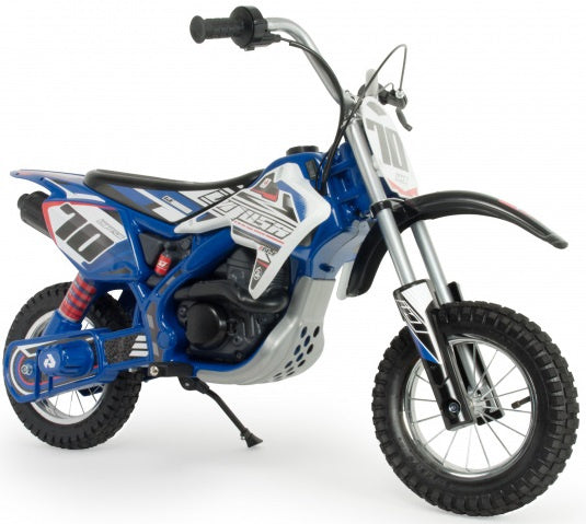Injusa x-trène bleu chasseur électrique pour enfants vélo moteur bleu