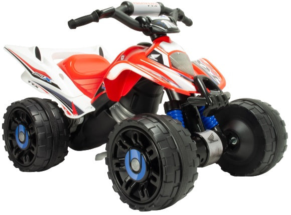 Injusa ATV quad électrique pour enfants 12V rouge blanc