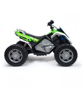 Injusa électrique kinderquad rage 24v groen blanc