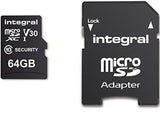 Enzo integral micro sd geheugenkaart v30 64gb security - 9500500