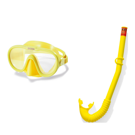 Ensemble de plongée en plongée en aventurier Intex
