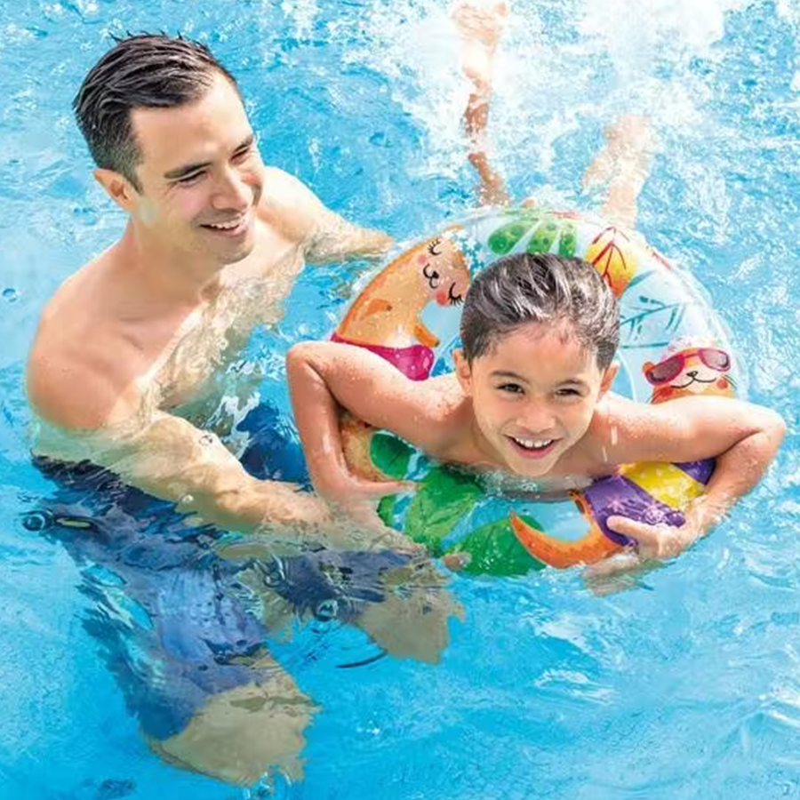 Piscine Intex 61cm imprimé joyeux