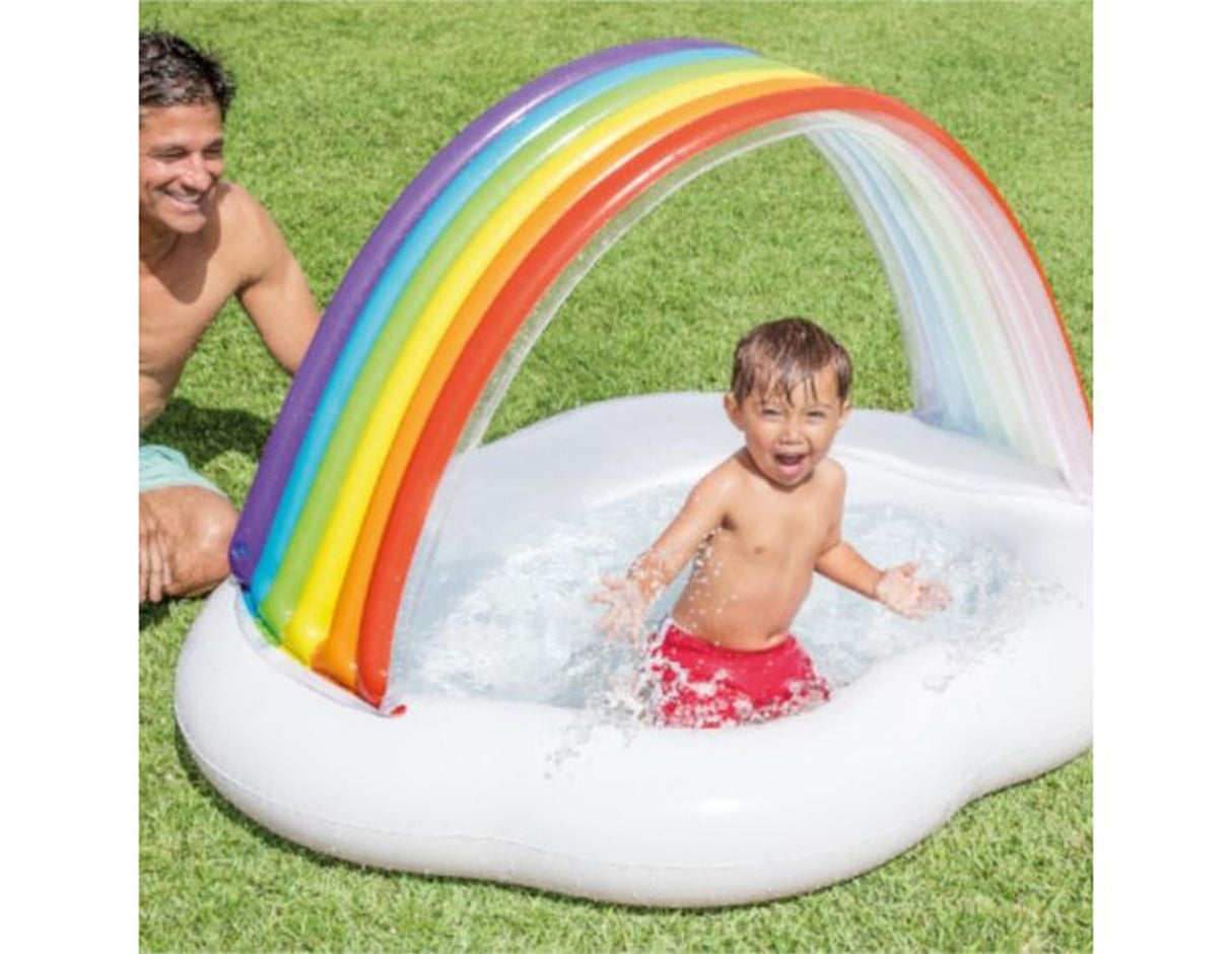Piscine arc-en-ciel bébé