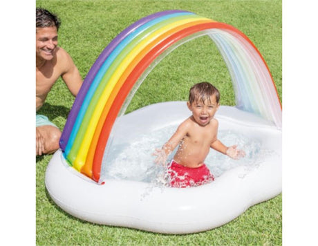 Piscine arc-en-ciel bébé