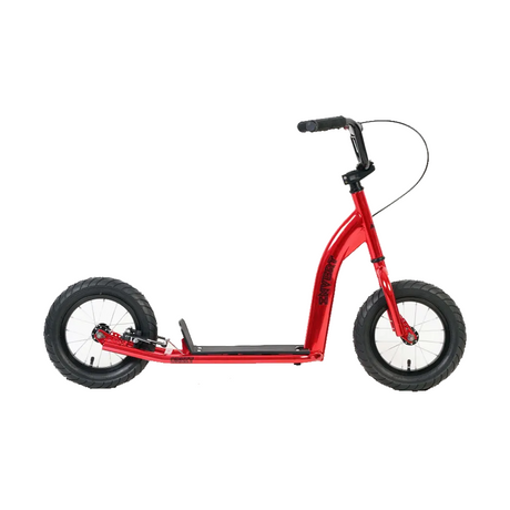 scooter rouge inversé