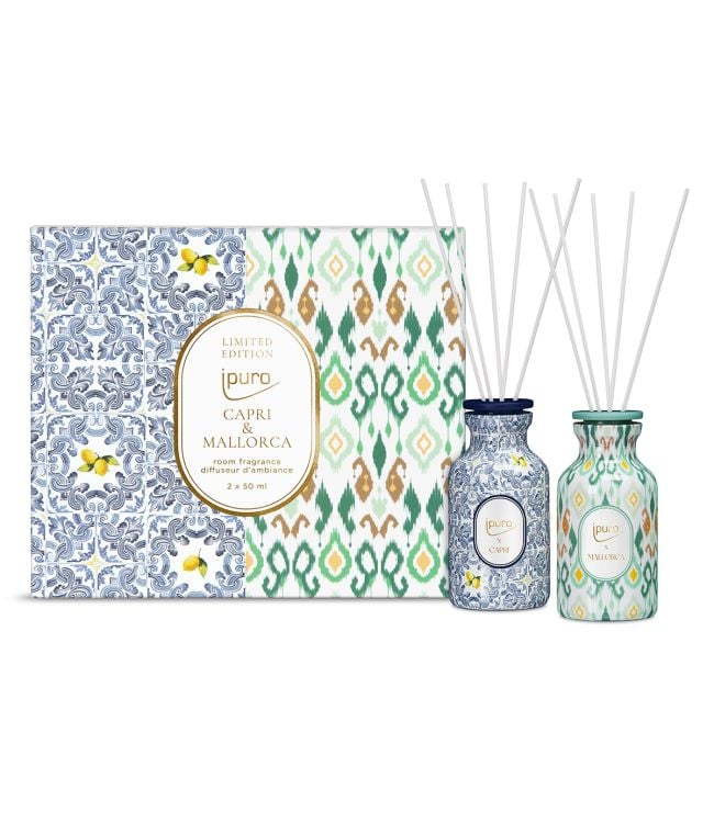 Coffret diffuseur de parfum Ipuro Capri Majorque 2x50ml
