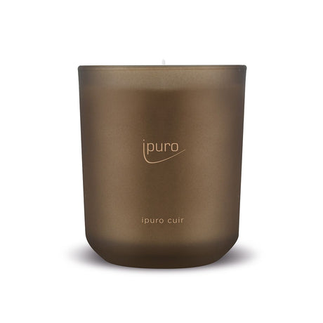 Bougie parfumée Ipuro cuir 270gr