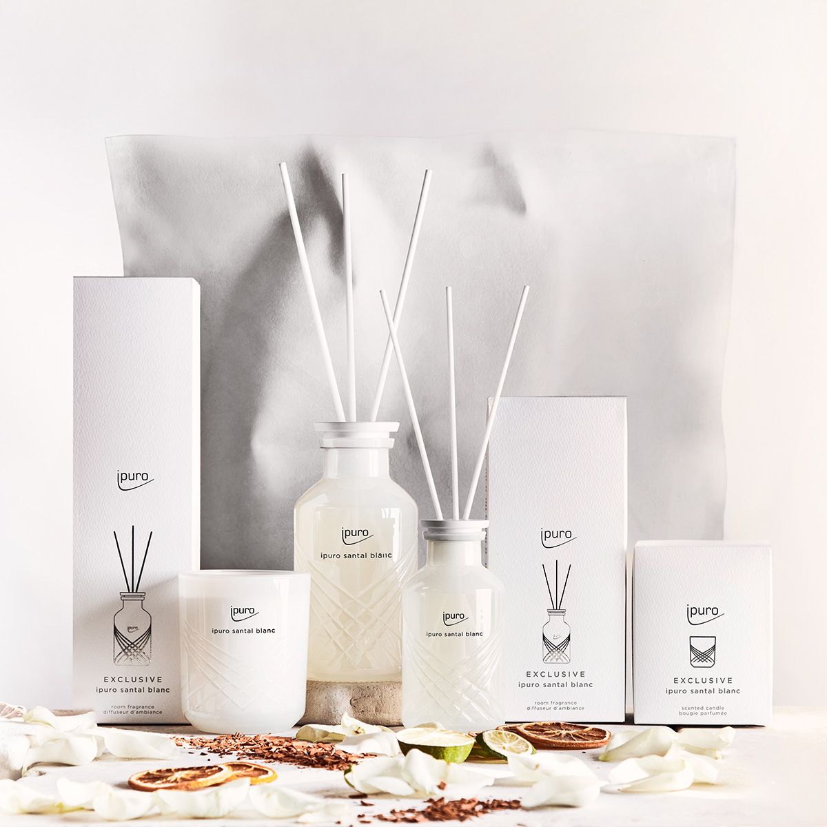 Ipuro diffuseur de parfum santal blanc 240ml