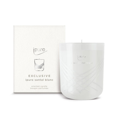 Bougie parfumée Ipuro Santal Blanc 270gr