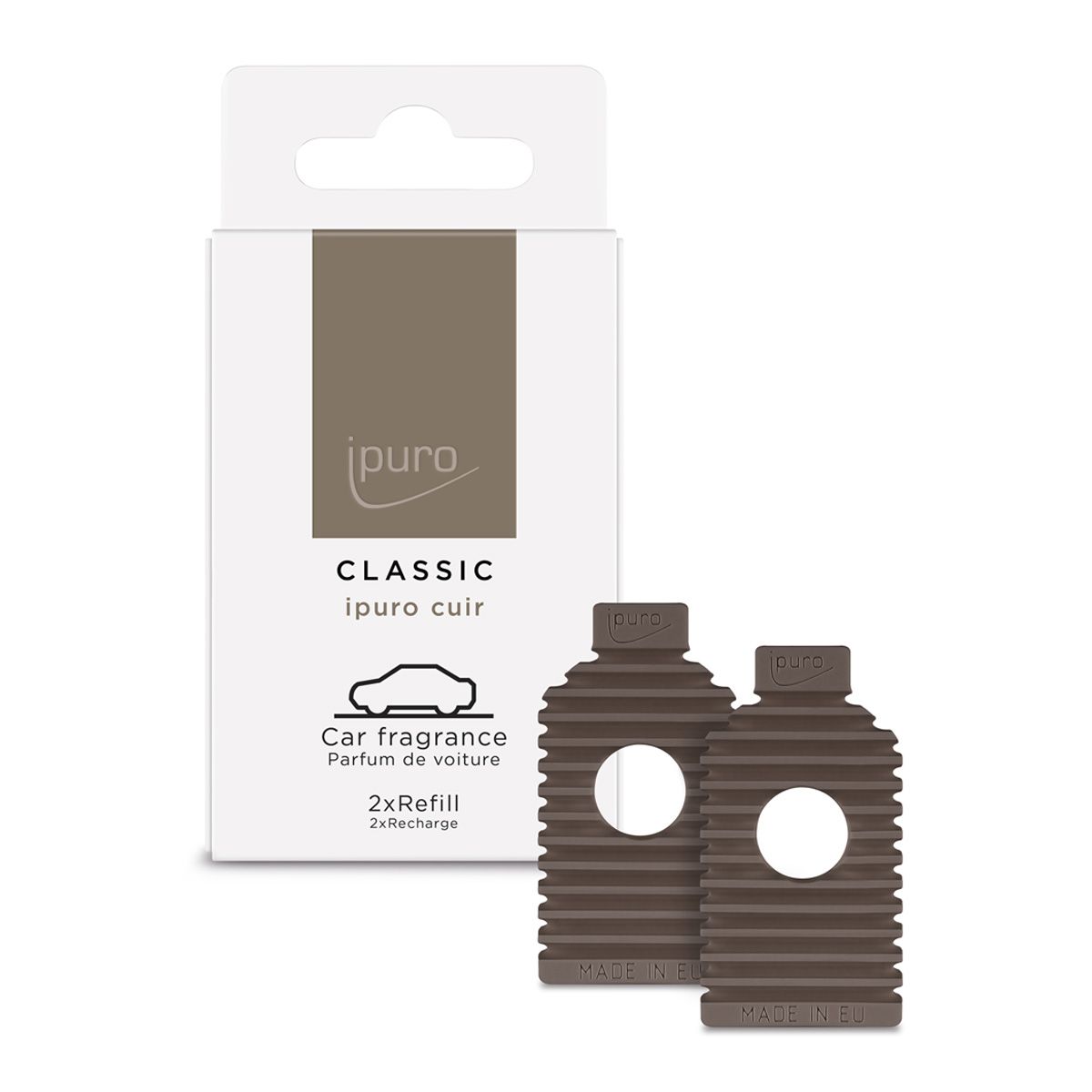 Ipuro car line cuir recharge 2 x 9gr