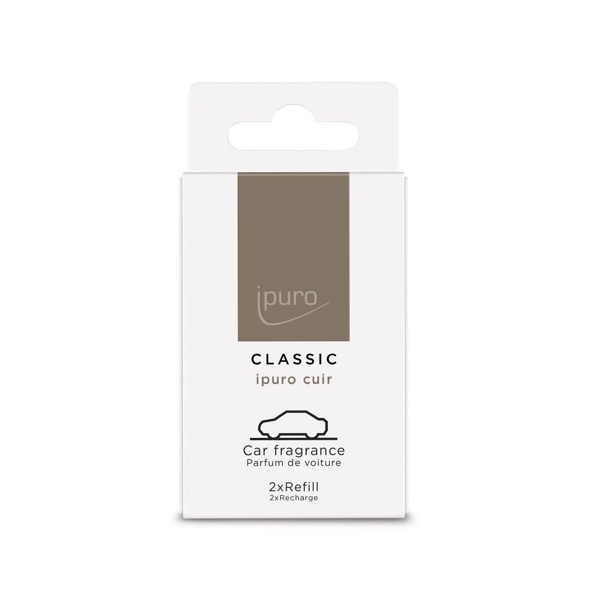 Ipuro car line cuir recharge 2 x 9gr