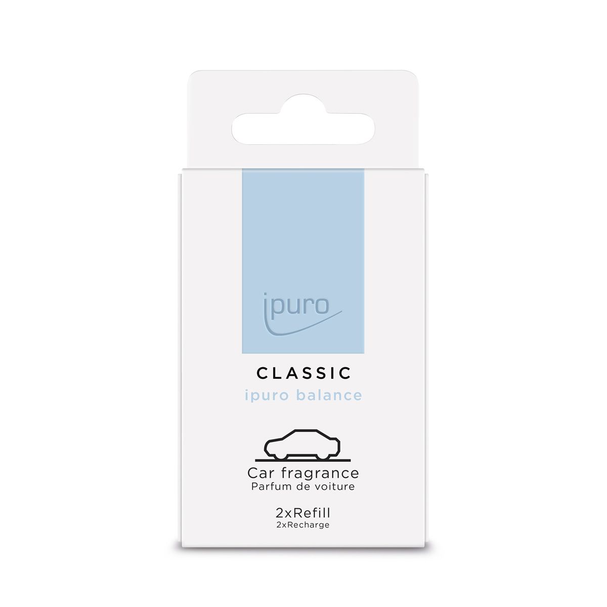 Recharge équilibre ligne voiture Ipuro 2 x 9gr