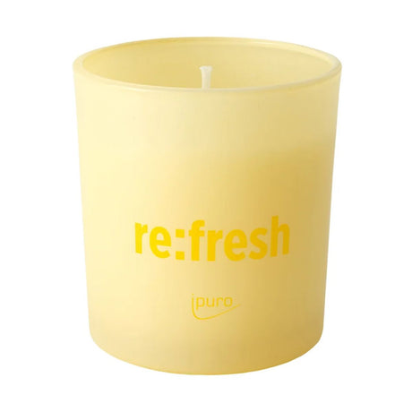 Bougie parfumée Ipuro nous sommes : re:fresh 140gr.